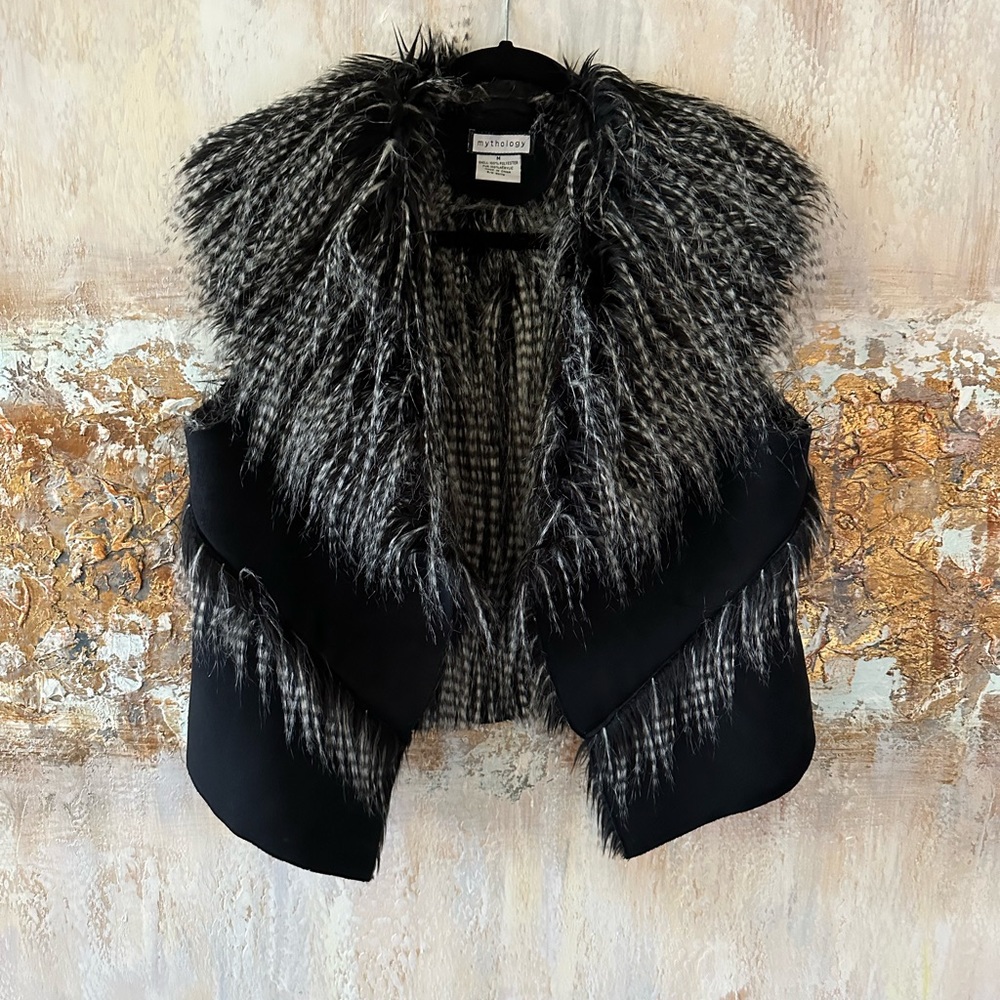 Mythology Fur  Vest